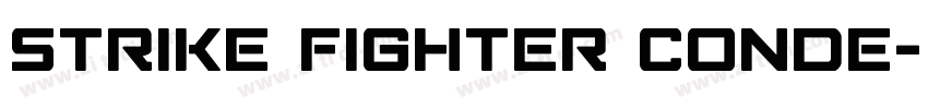 Strike Fighter Conde字体转换